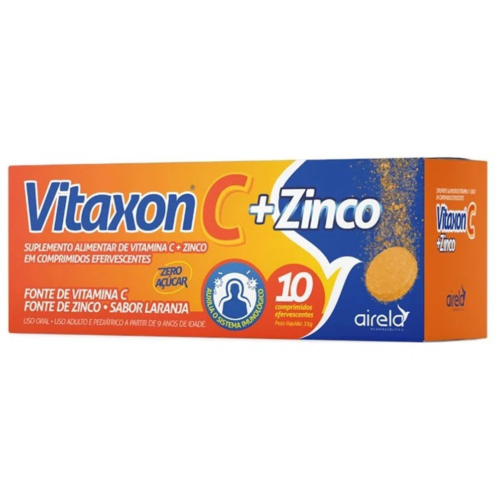 VITAXON C + ZINCO 10 COMPRIMIDOS EFERVESCENTES