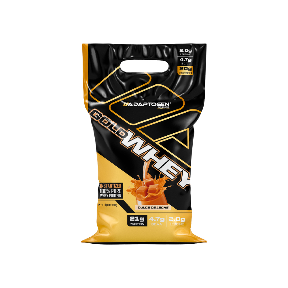 GOLD WHEY (900G) DULCE DE LECHE ADAPTOGEN