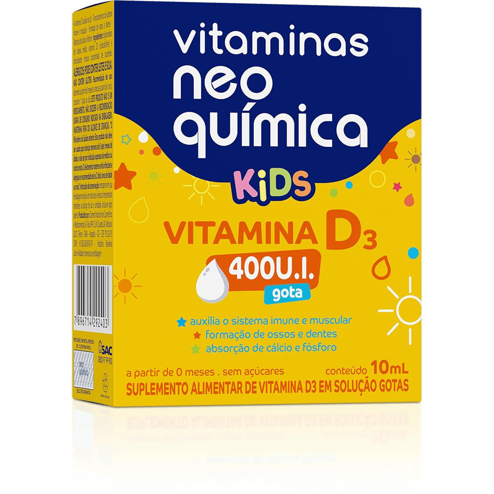 VITAMINA D KIDS NEO QUíMICA 400 UI 10 ML