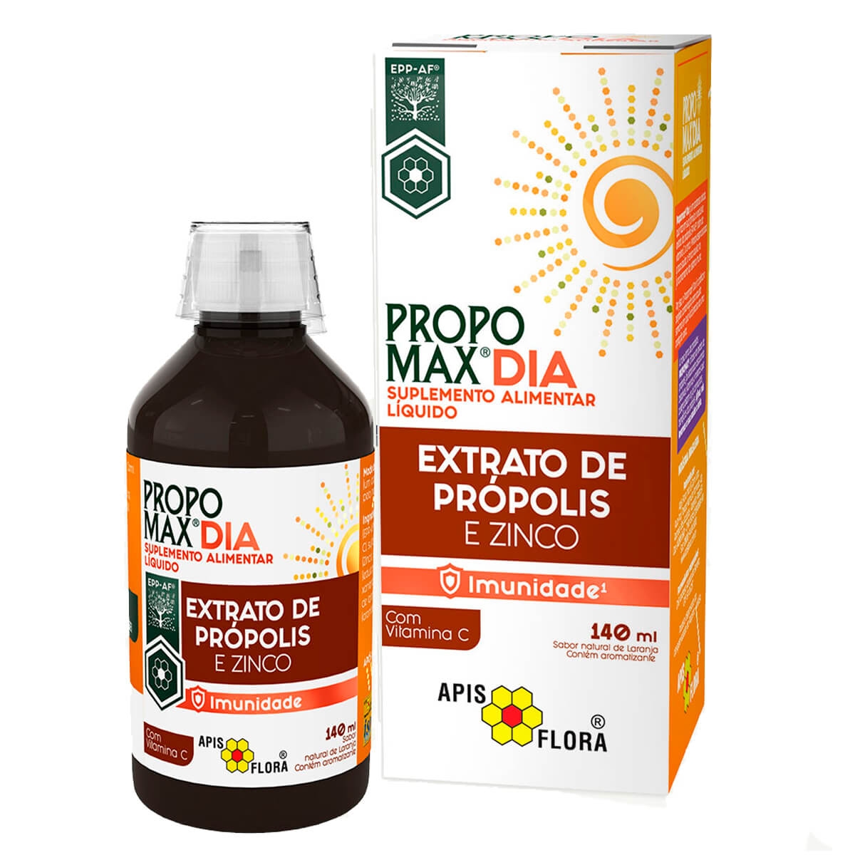 Suplemento Alimentar Apis Flora Propomax Dia com 140ml Menor preço em Suplemento Alimentar Apis Flora Propomax Dia com 140ml