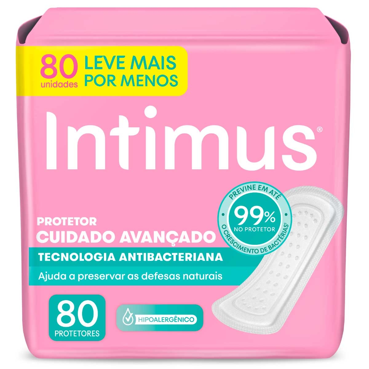 Protetor Diário Intimus Tecnologia Antibacteriana 80 Unidades é ruim? Protetor Diário Intimus Tecnologia Antibacteriana 80 Unidades é boa?
