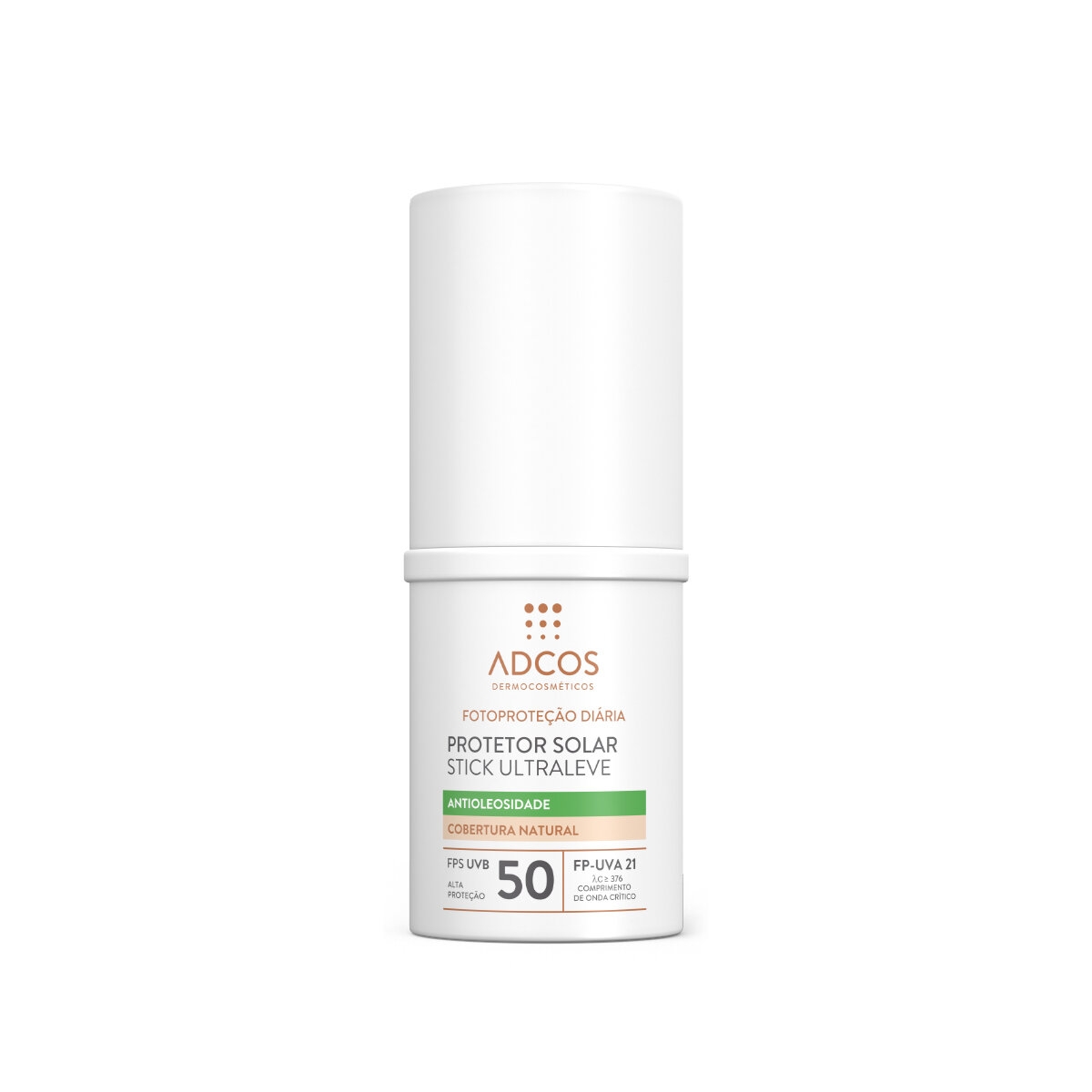 Protetor Solar Facial Adcos Stick Ultraleve Nude FPS 50 15g Menor preço em Protetor Solar Facial Adcos Stick Ultraleve Nude FPS 50 15g