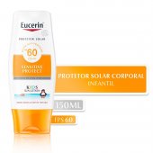 Protetor Solar Infantil Eucerin Sensitive Protect Kids Sun Lotion FPS 60 com 150ml
