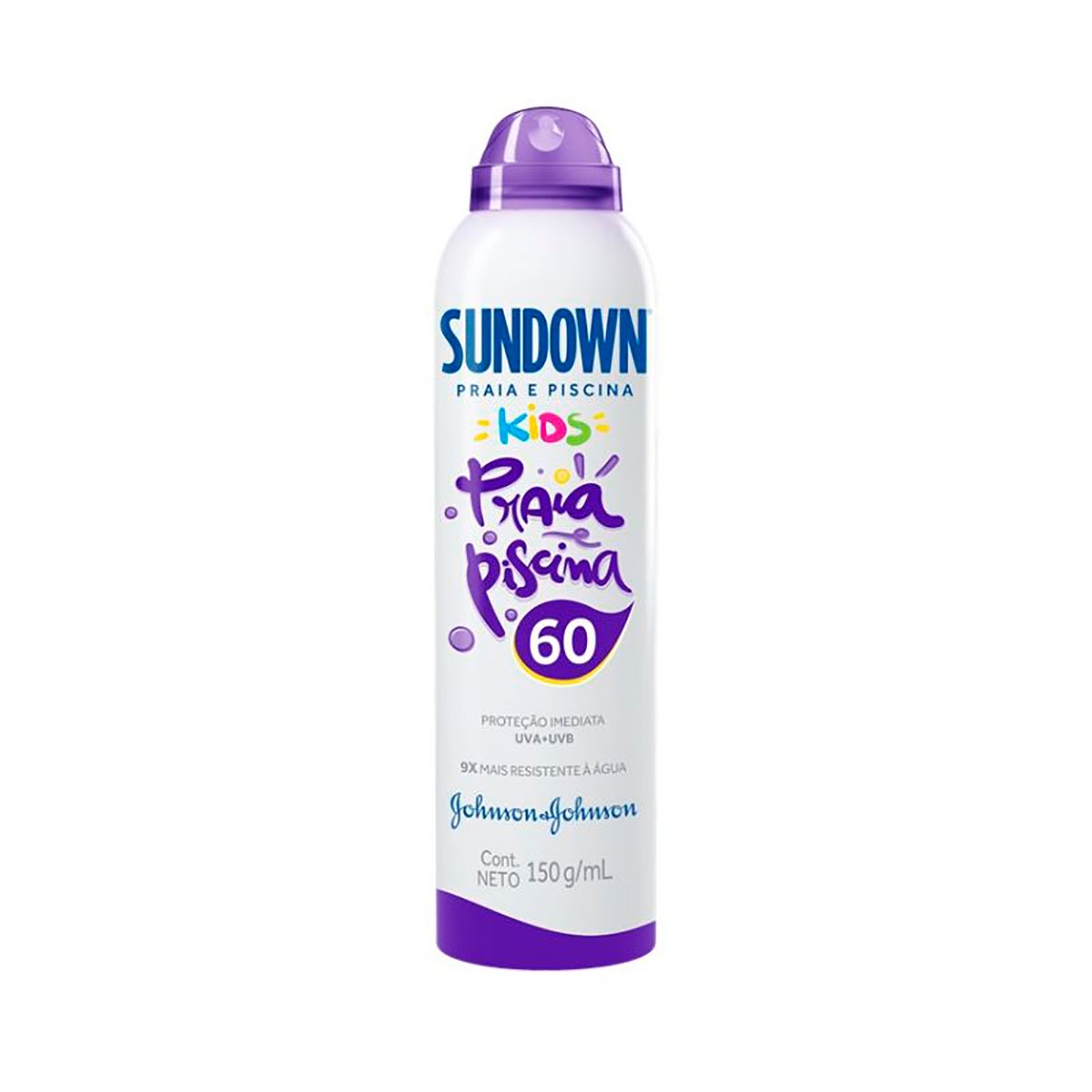 Protetor Solar Corporal Sundown Kids Spray FPS 60 com 150ml Menor preço em Protetor Solar Corporal Sundown Kids Spray FPS 60 com 150ml