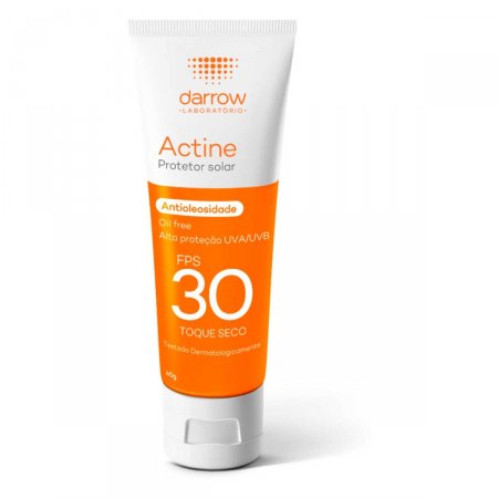 Protetor Solar Facial Actine sem Cor FPS30 40g | 