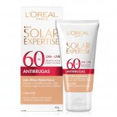 Protetor Solar Facial com Cor L'Oréal Expertise Antirrugas FPS 60 40g