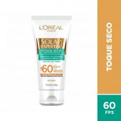 Protetor Solar Facial L'Oréal Expertise Toque Seco FPS 60 com 50g