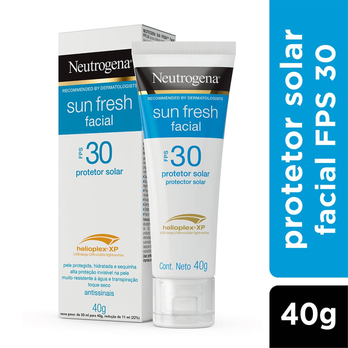 Protetor Solar Facial Neutrogena Sun Fresh FPS30 Menor preço em Protetor Solar Facial Neutrogena Sun Fresh FPS30