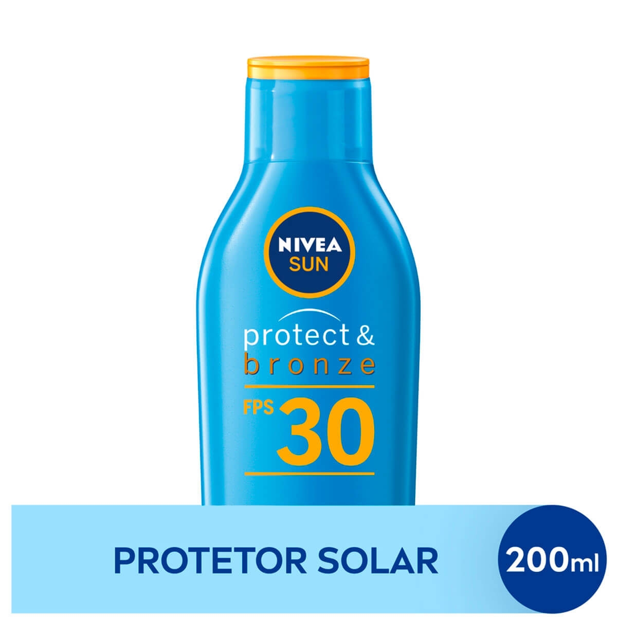 Protetor Solar Nivea Sun Protect & Bronze FPS 30 com 200ml Droga Raia