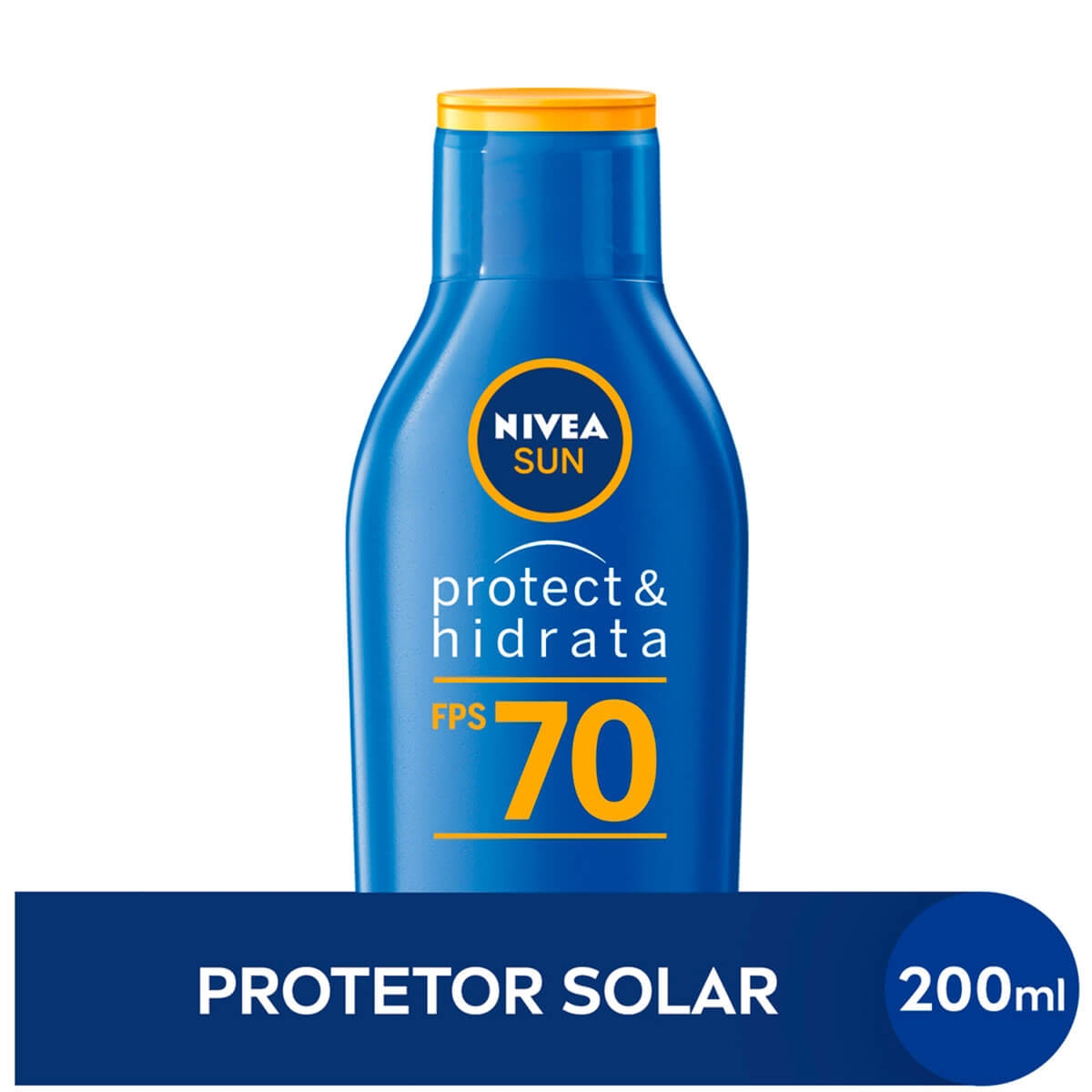 Protetor Solar Nivea Sun Protect & Hidrata FPS 70 com 200ml Menor preço em Protetor Solar Nivea Sun Protect & Hidrata FPS 70 com 200ml