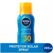 Protetor Solar Nivea Sun Protect & Toque Seco FPS 30 Spray com 200ml
