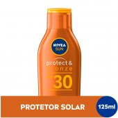 Protetor Solar Nivea Sun Protect & Bronze FPS30 com 125ml
