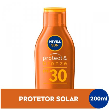 Protetor Solar Nivea Sun Protect & Bronze FPS 30 com 200ml