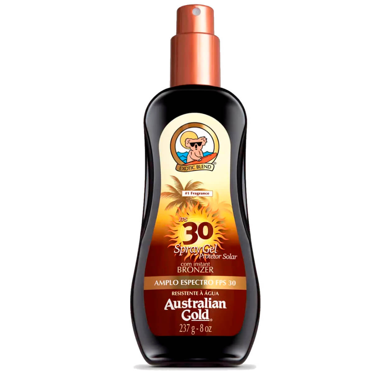 Protetor Solar Corporal Australian Gold Gel Spray FPS 30 com 237ml Menor preço em Protetor Solar Corporal Australian Gold Gel Spray FPS 30 com 237ml