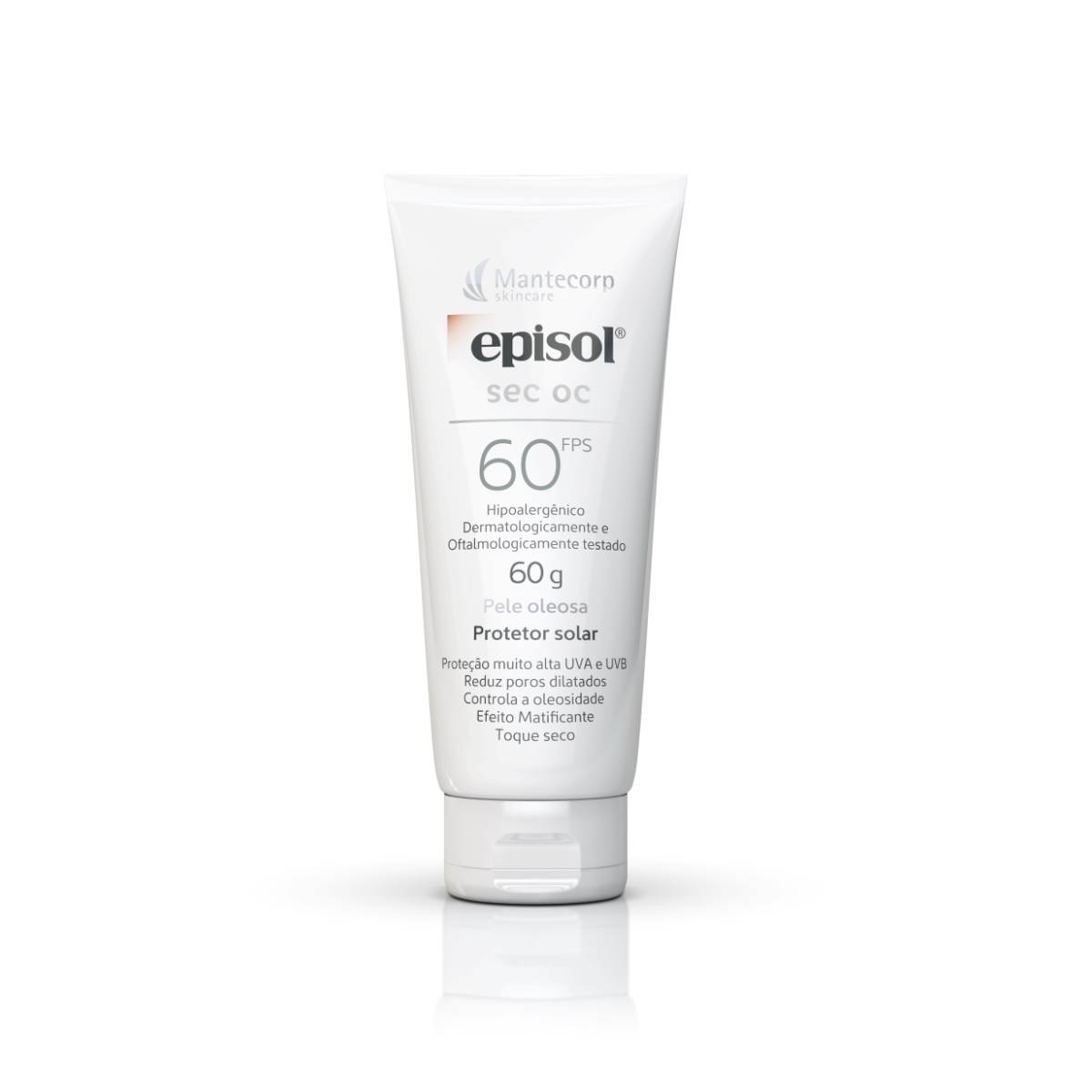 Protetor Solar Facial Episol Sec OC Pele Oleosa FPS 60 60g em promoção ...