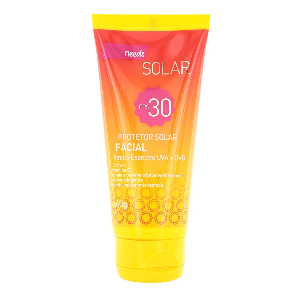 Protetor Solar Facial Needs Solar Oil-Free FPS 30 com 60g Menor preço em Protetor Solar Facial Needs Solar Oil-Free FPS 30 com 60g