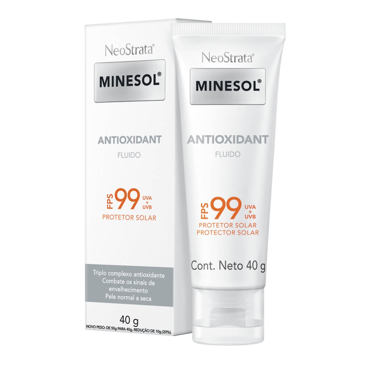 Protetor Solar Facial Neostrata Minesol Antioxidante FPS99 40g