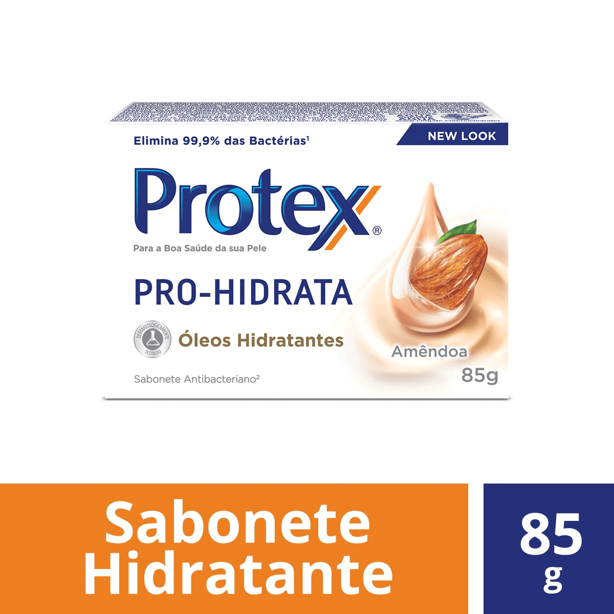 Sabonete em Barra Antibacteriano Protex Pro Hidrata Amêndoa Menor preço em Sabonete em Barra Antibacteriano Protex Pro Hidrata Amêndoa