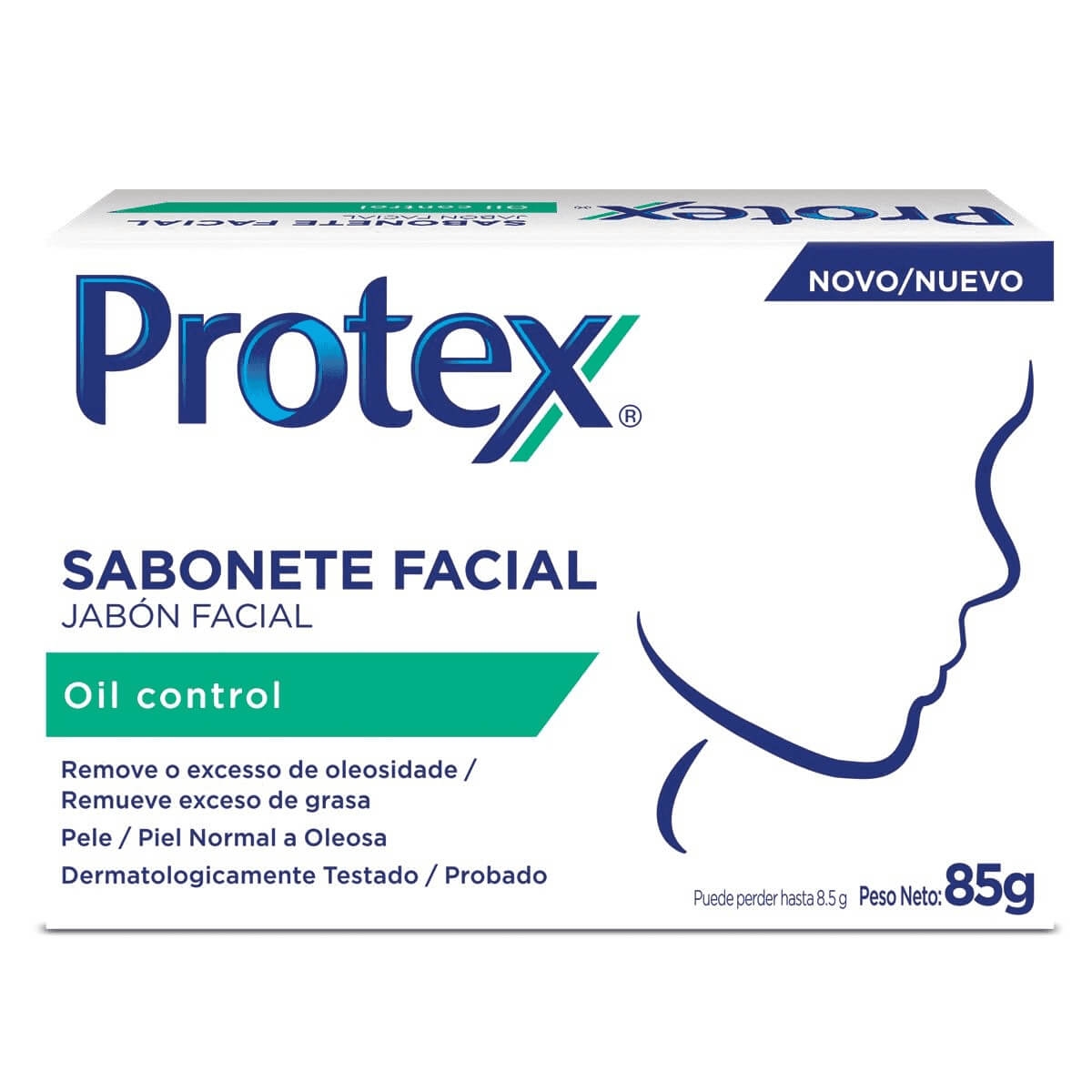 Sabonete em Barra Facial Protex Oil Control 85g