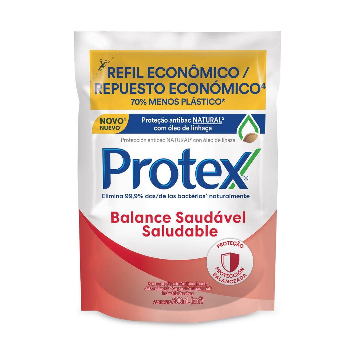 Refil Sabonete Líquido Protex Balance 200ml 200ml