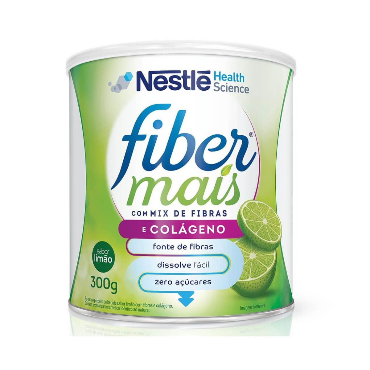 Regulador Intestinal FiberMais Colágeno e Mix de Fibras Limão com 300g Menor preço em Regulador Intestinal FiberMais Colágeno e Mix de Fibras Limão com 300g