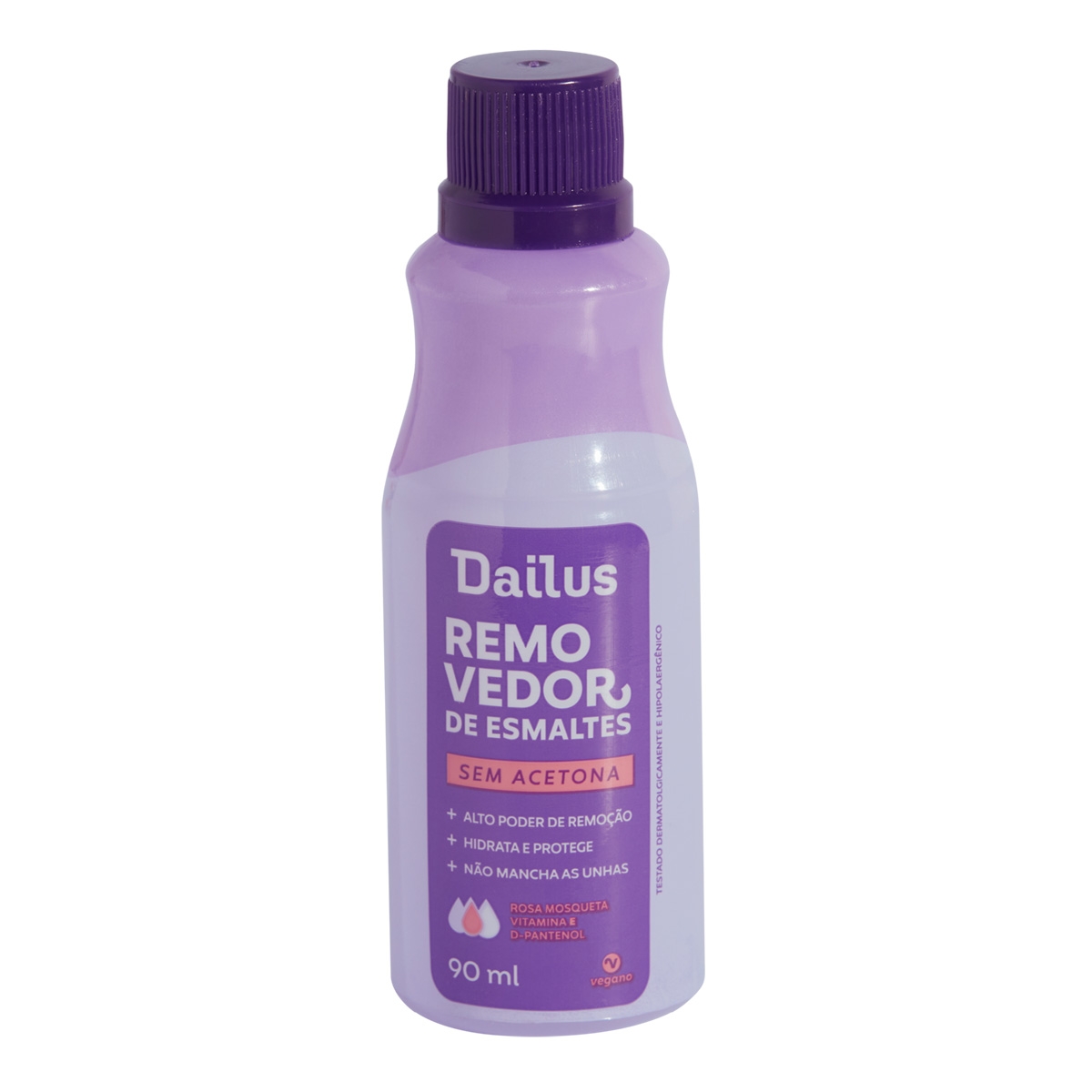 Removedor de Esmaltes Dailus Sem Acetona Vegano 90ml é ruim? Removedor de Esmaltes Dailus Sem Acetona Vegano 90ml é boa?