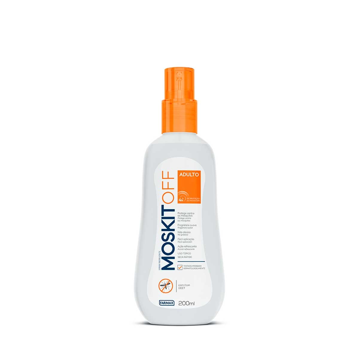 Repelente de Inseto Moskitoff Spray com 200ml Menor preço em Repelente de Inseto Moskitoff Spray com 200ml