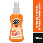 Repelente SBP Advanced Spray Family com 100ml