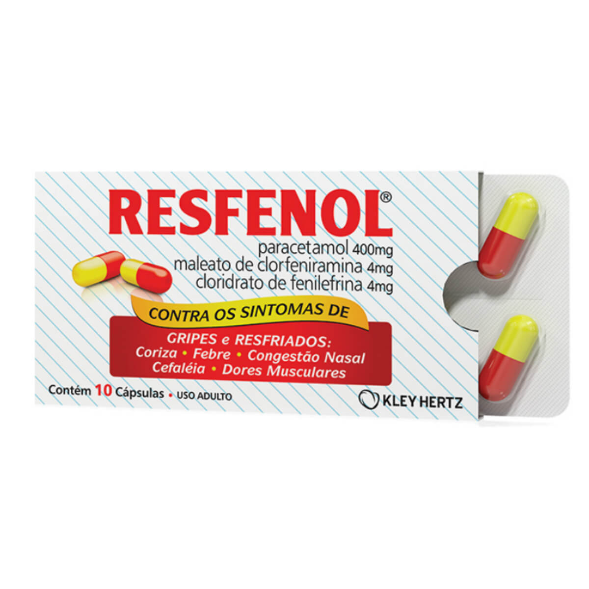 Resfenol 10 Cápsulas