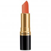 Batom Revlon Super Lustrous Lipstick Cor Smoked Peach Efeito Matte com 1 unidade de 4,2g