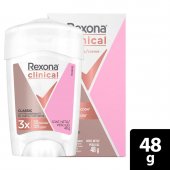 Desodorante Rexona Clinical Classic Antitranspirante em Creme 48g