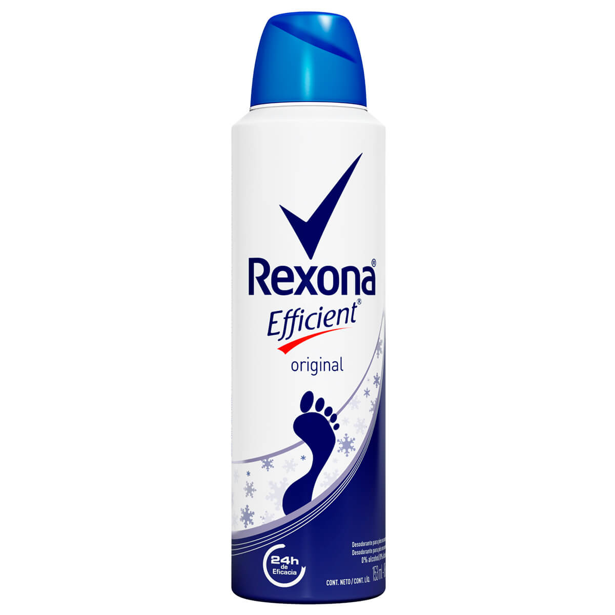 Desodorante Aerosol Rexona Efficient Original para os pés 153ml