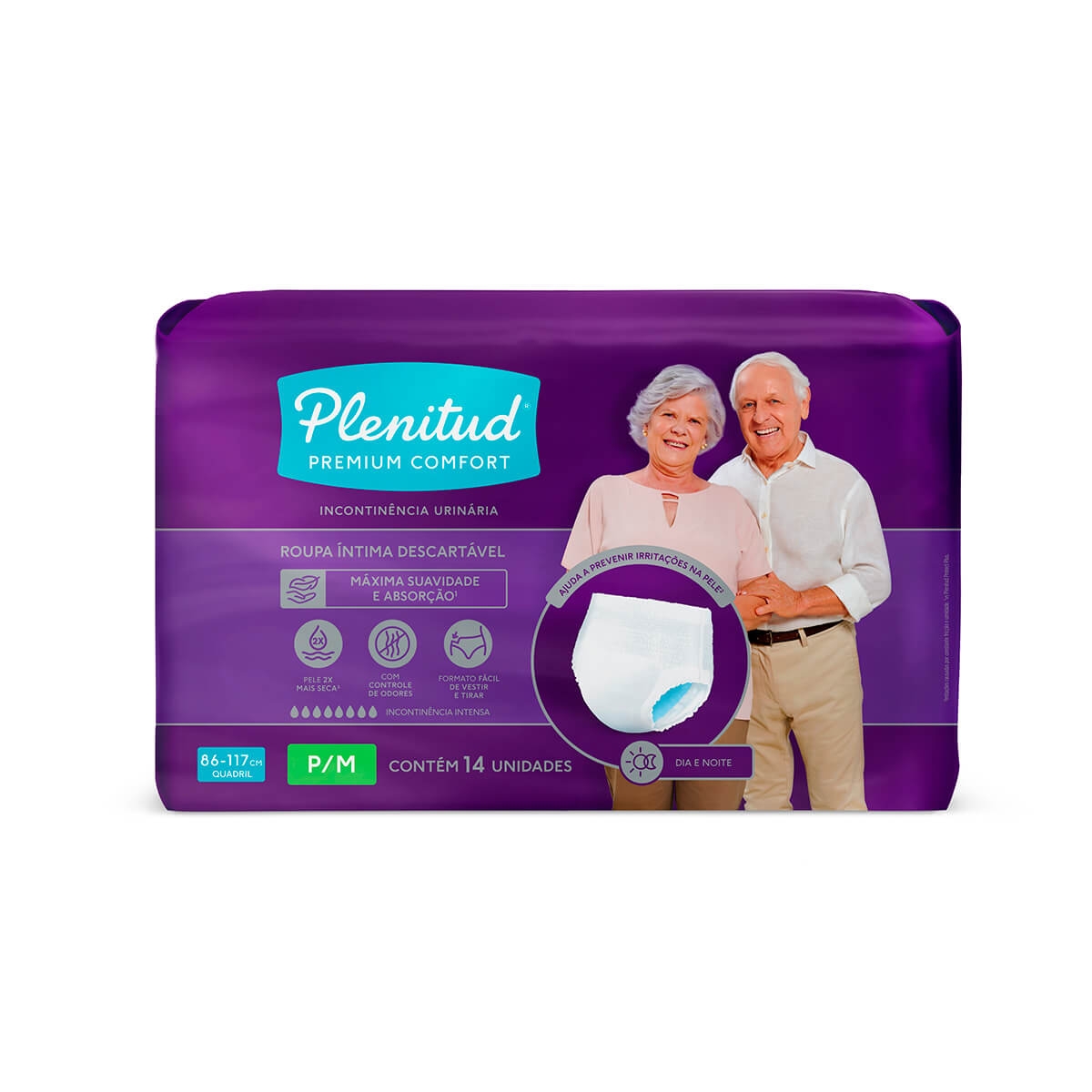 Roupa Íntima Descartável Plenitud Premium Comfort P/M com 14 Unidades Menor preço em Roupa Íntima Descartável Plenitud Premium Comfort P/M com 14 Unidades