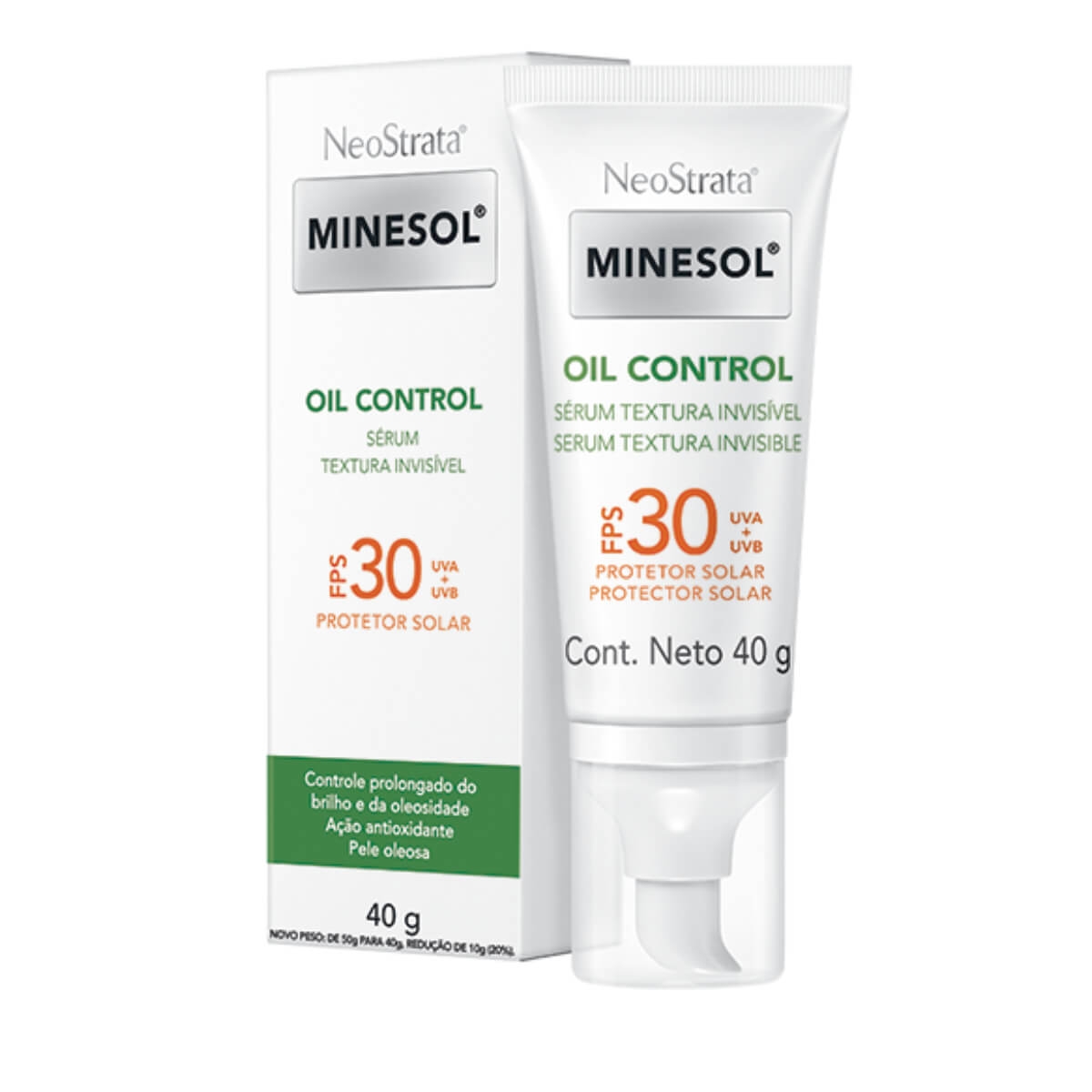 Protetor Solar Sérum Facial NeoStrata Minesol Oil Control FPS30 40g