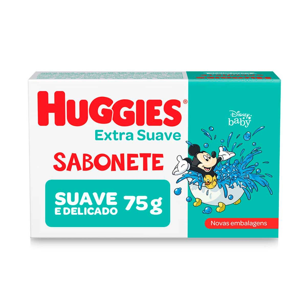 Sabonete em Barra Infantil Huggies Extra Suave com 75g Menor preço em Sabonete em Barra Infantil Huggies Extra Suave com 75g