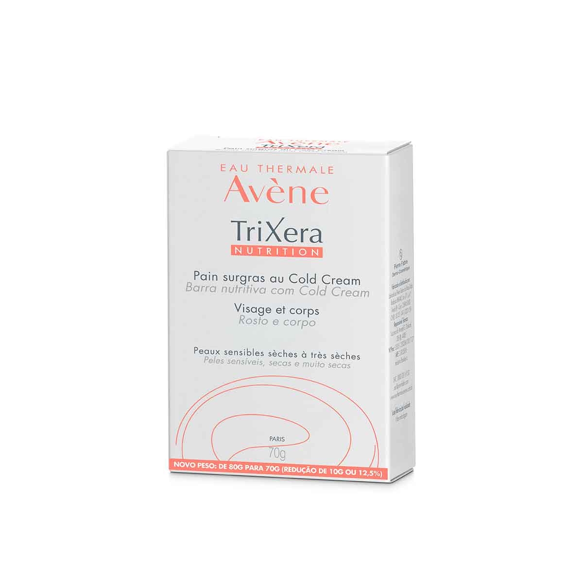 Sabonete em Barra Avène Trixera Nutrition 70g Menor preço em Sabonete em Barra Avène Trixera Nutrition 70g