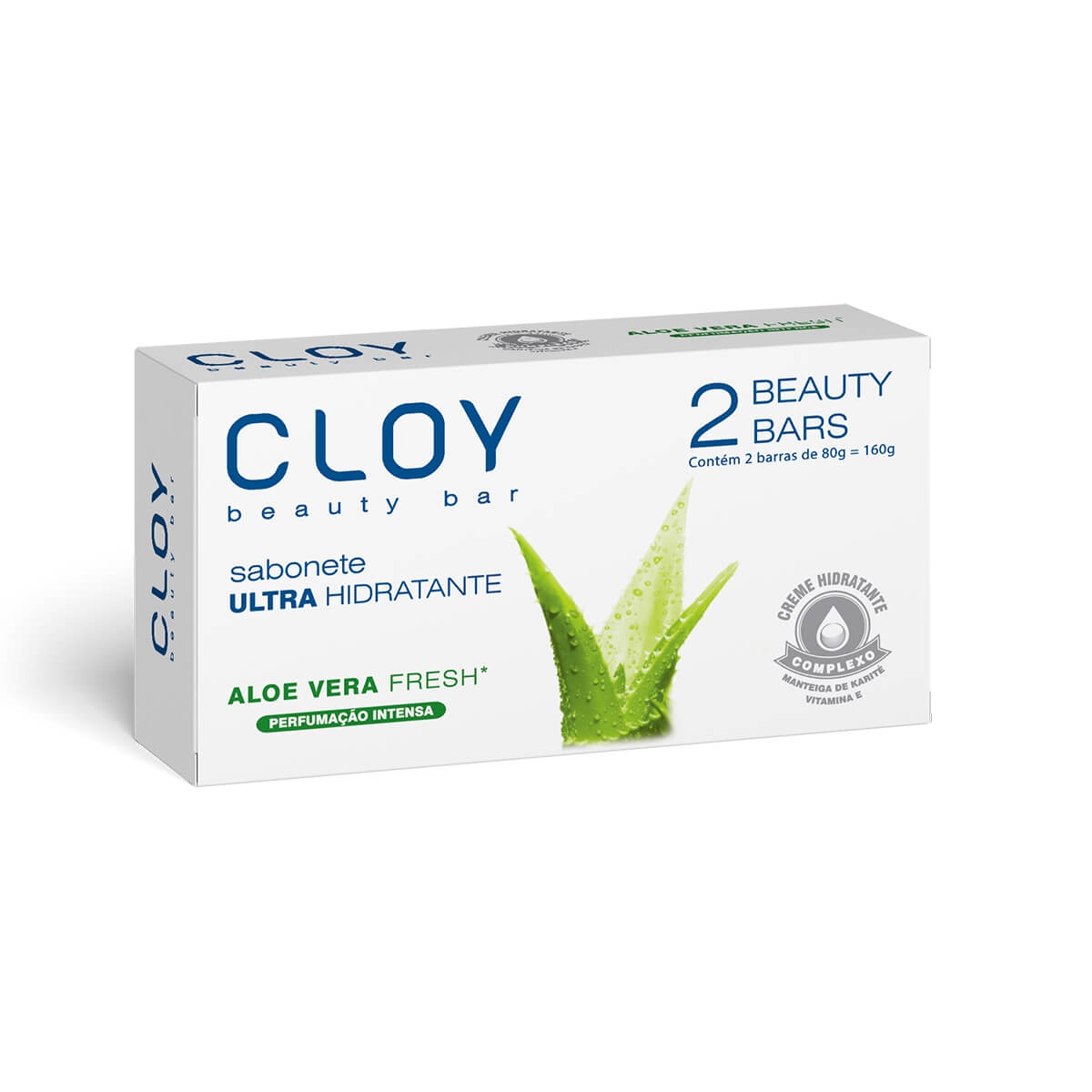 Sabonete em Barra Cloy Beauty Bar Aloe Vera Fresh Menor preço em Sabonete em Barra Cloy Beauty Bar Aloe Vera Fresh