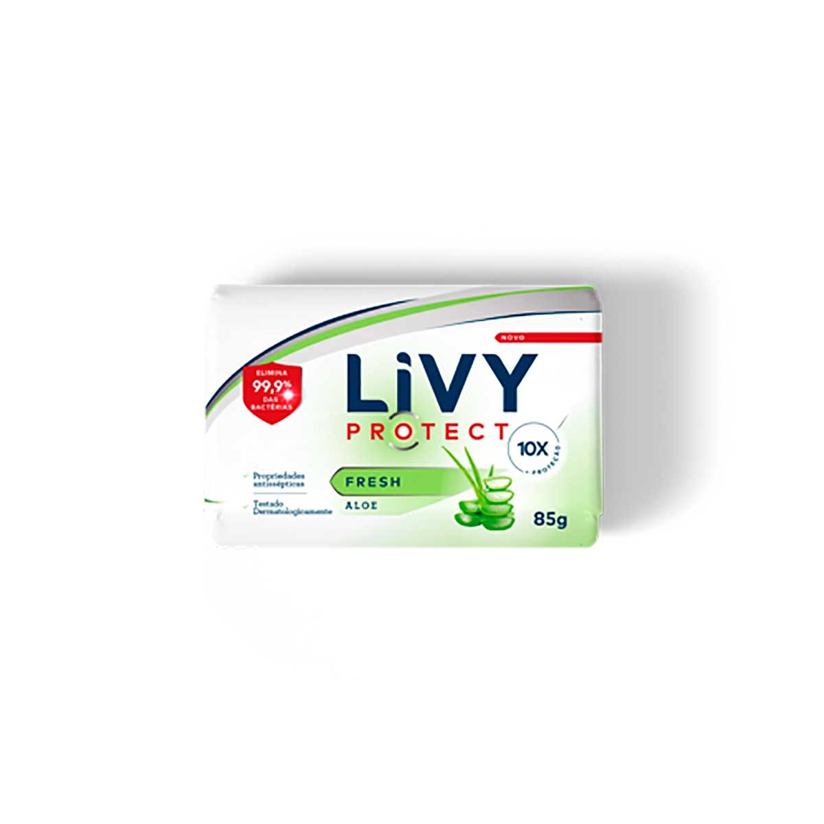 Sabonete em Barra Livy Protect Antibac Aloe Vera com 85g Livina 85g