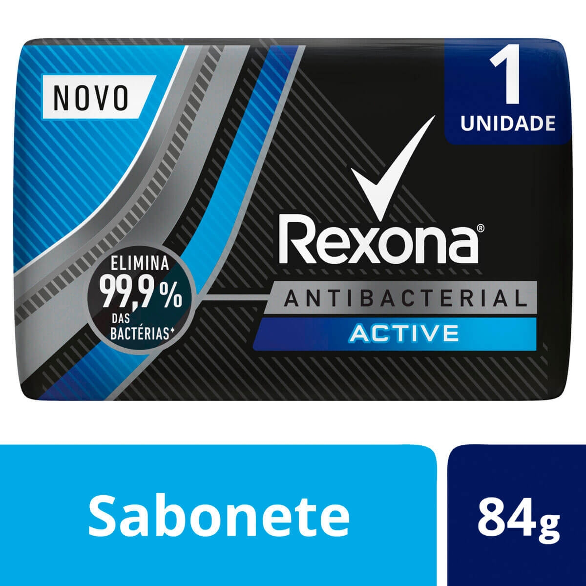 Sabonete em Barra Rexona Men Antibacterial Active Menor preço em Sabonete em Barra Rexona Men Antibacterial Active
