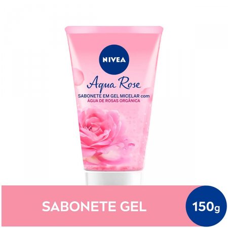 Sabonete Gel Facial Nivea MicellAIR Água de Rosas com 150ml