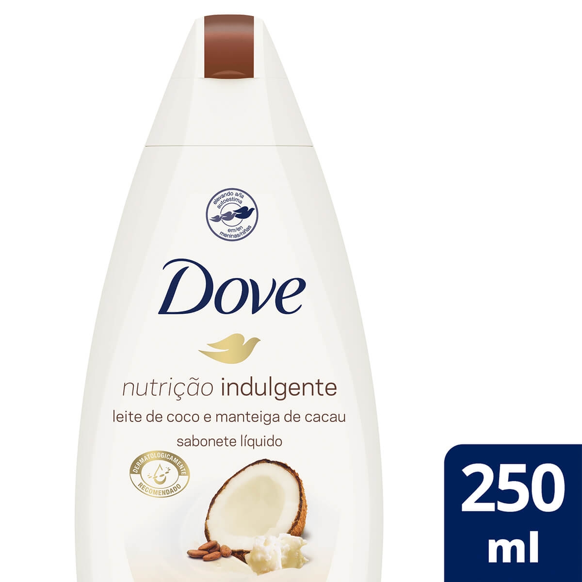 Sabonete Líquido Dove Nutrição Indulgente Leite de Coco e Manteiga de Cacau Menor preço em Sabonete Líquido Dove Nutrição Indulgente Leite de Coco e Manteiga de Cacau