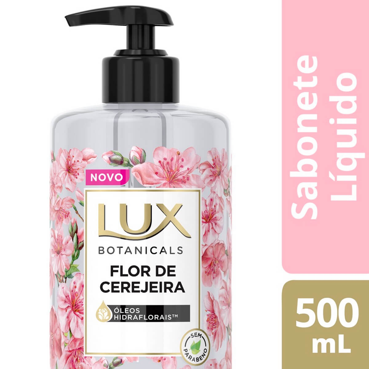 Sabonete Líquido para Mãos Lux Botanicals Flor de Cerejeira Menor preço em Sabonete Líquido para Mãos Lux Botanicals Flor de Cerejeira