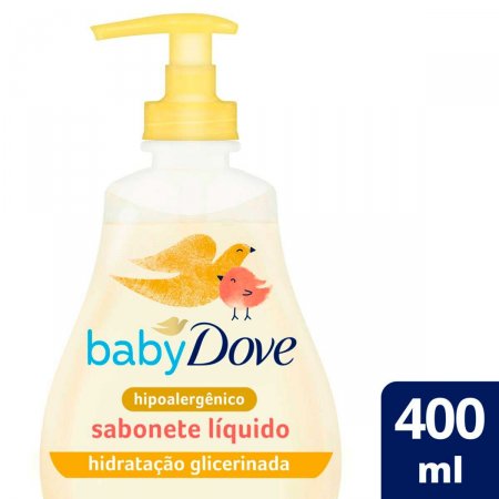 Sabonete Líquido Dove Baby Hidratação Glicerinada com 400ml