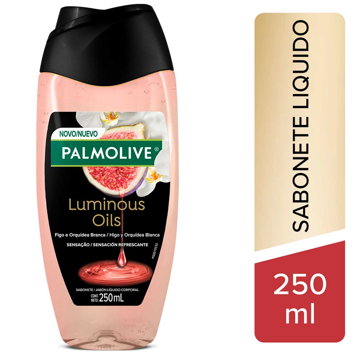 Sabonete Líquido Palmolive Luminous Oil Figo e Orquídea Branca com 250ml Menor preço em Sabonete Líquido Palmolive Luminous Oil Figo e Orquídea Branca com 250ml