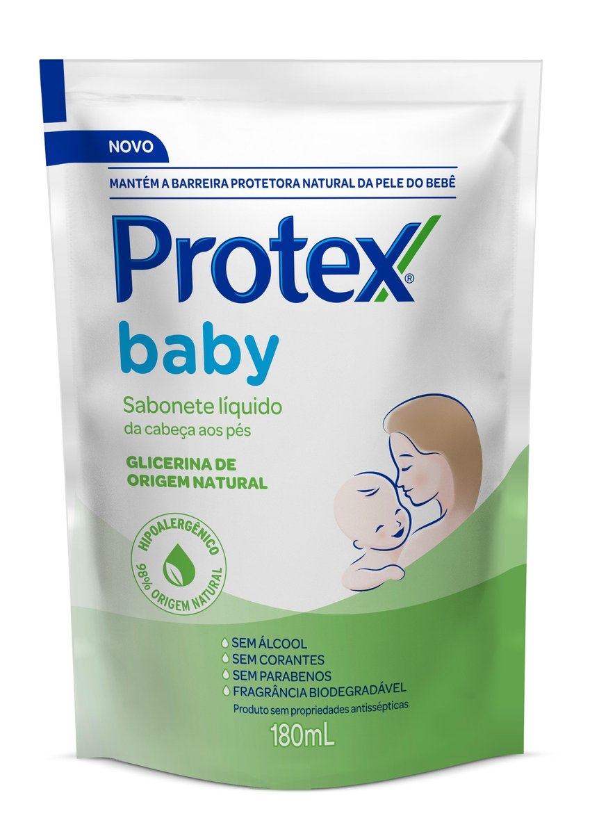 Sabonete Líquido Protex Baby Glicerina Refil 180ml 180ml