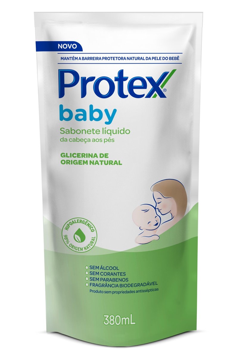 Sabonete Líquido Protex Baby Glicerina Refil 380ml 380ml