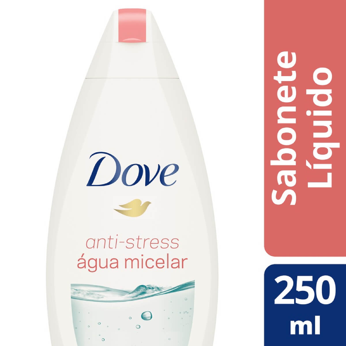 Sabonete Líquido Dove Anti-Stress Água Micelar com 250ml Menor preço em Sabonete Líquido Dove Anti-Stress Água Micelar com 250ml