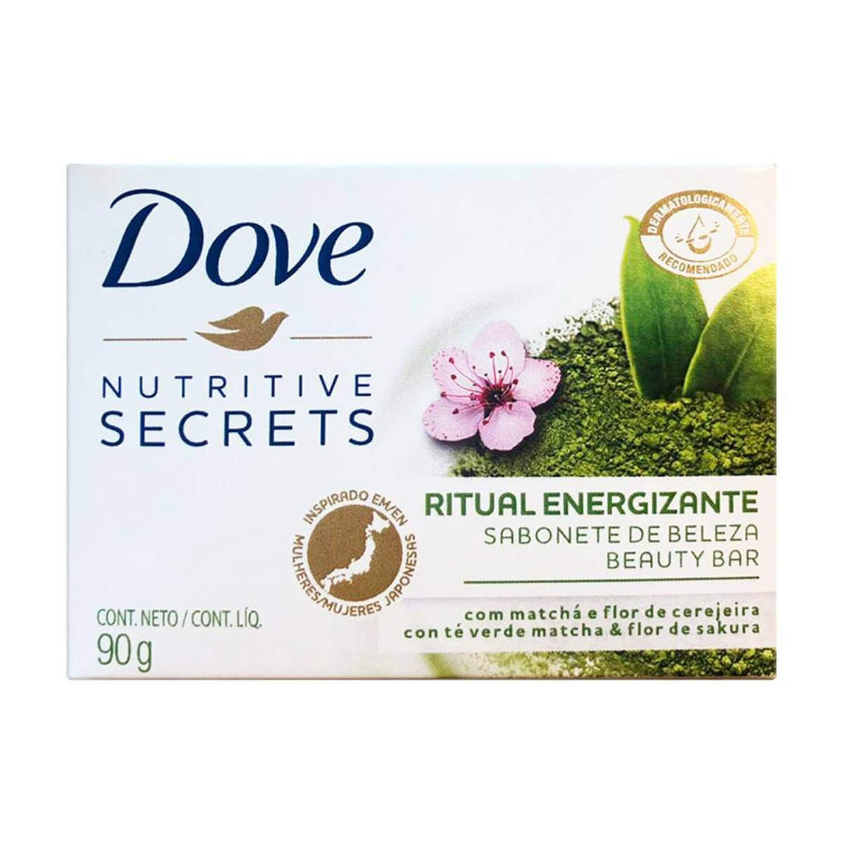Sabonete em Barra Dove Ritual Energizante Matcha e Flor de Cerejeira com 90g Menor preço em Sabonete em Barra Dove Ritual Energizante Matcha e Flor de Cerejeira com 90g