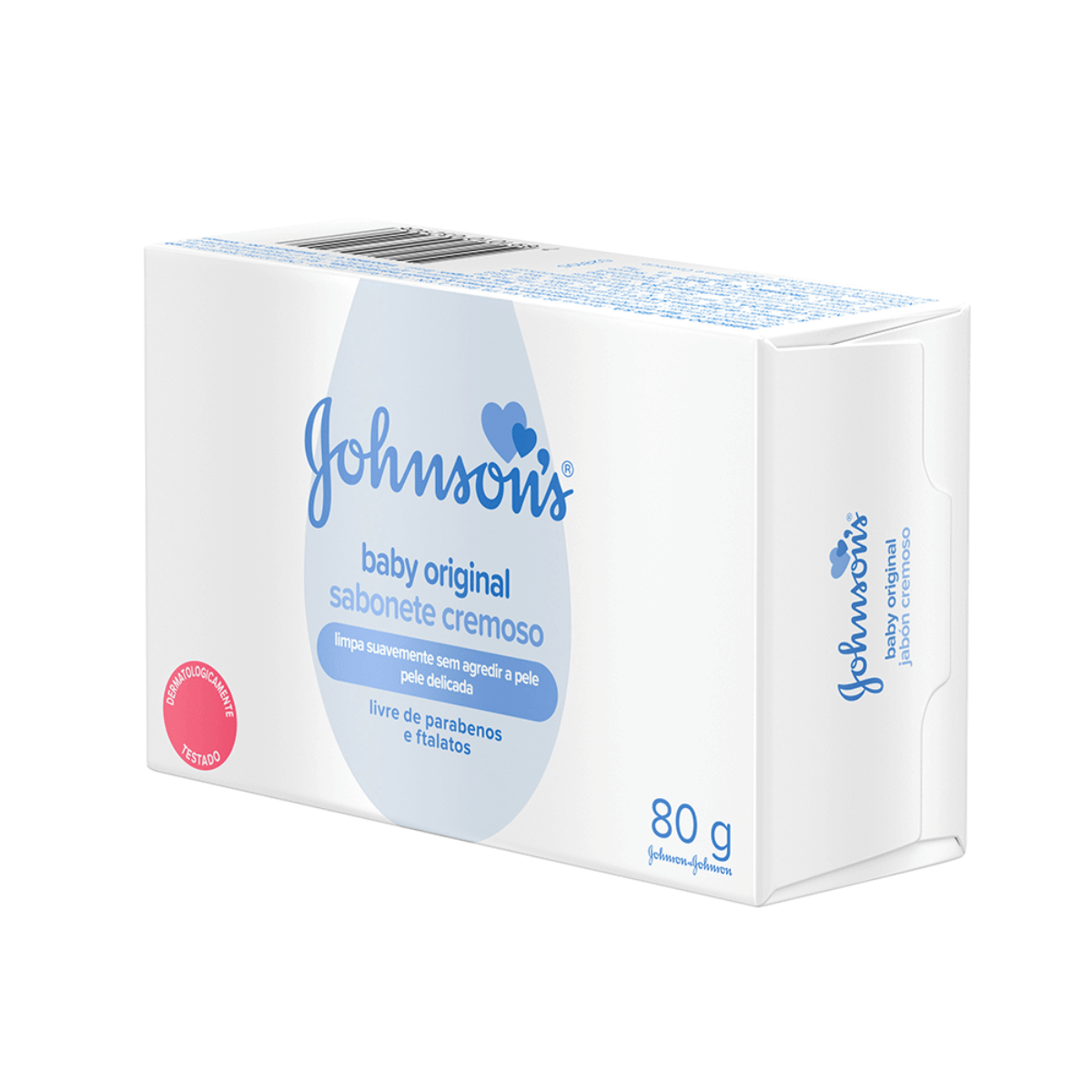 em Barra Johnson's Baby Original 80g Droga Raia