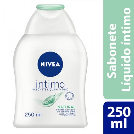 Sabonete Líquido Íntimo Nivea Natural com 250ml